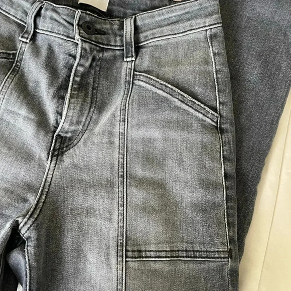 Jonathan Simkhai gray jogger denim - Picture 4 of 14